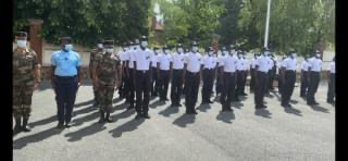 27 cadets de la gendarmerie de Mayotte à la rencontre des plus hautes institutions à Paris