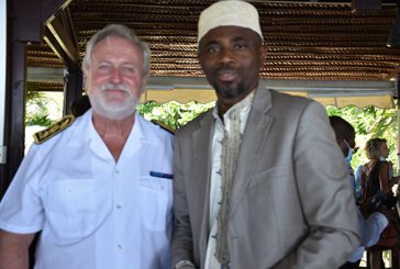 Le président Ousséni Ben Issa au pot de départ du préfet