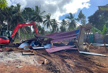 Nouvelle opération de démolition de cases en tôles à Combani