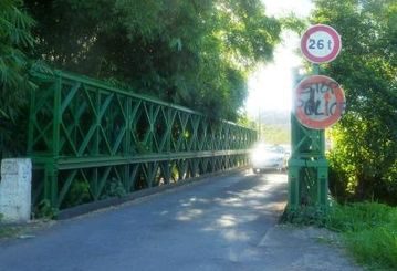 Perturbations de la circulation sur le pont de Dzoumogné