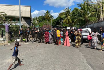 3ème évacuation du camp improvisé face à la préfecture ce matin