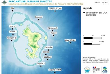 14 DCP installés au total autour de Mayotte à destination des pêcheurs