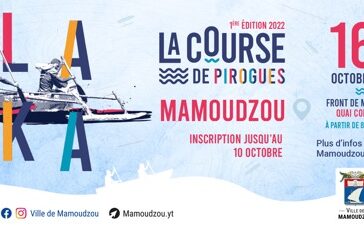 La 1ère course de pirogues de Mamoudzou aura lieu le 16 octobre