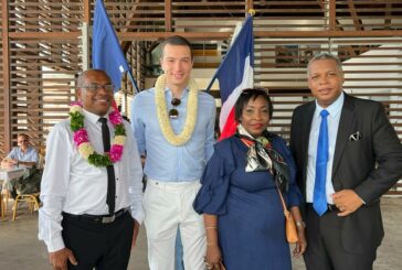 Le président du Rassemblement National Jordan Bardella est arrivé à Mayotte