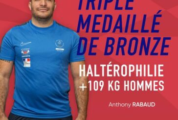 Jeux des îles – Haltérophile Hommes : 3 médailles de bronze pour Anthony Rabaud