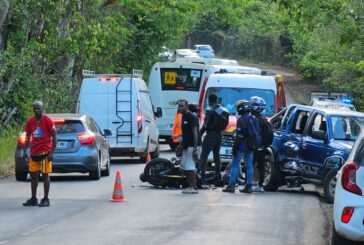 Un très grave accident de voiture vient de se produire à Hajangua à 17h30