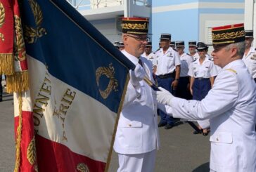 Prise de commandement à la gendarmerie de Mayotte