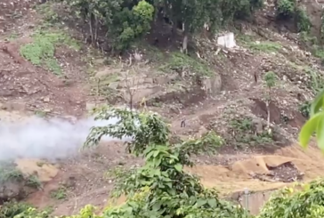 Prudence à Majicavo Korapa : un affrontement en cours sur le talus (vidéo)
