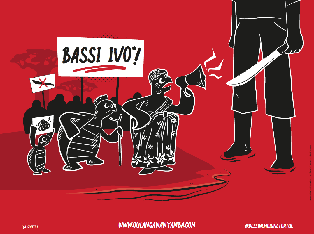 #DessineMoiUneTortue, la campagne d’Oulanga na Nyamba qui fait réfléchir