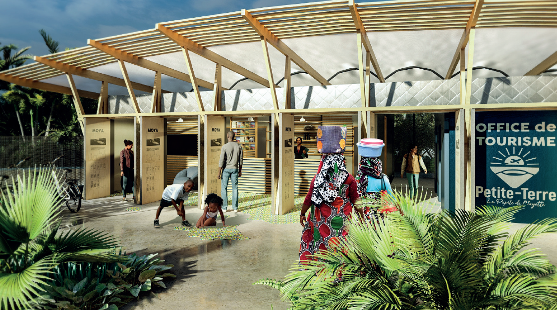 L’office de tourisme de Petite Terre va sortir de terre (photos)