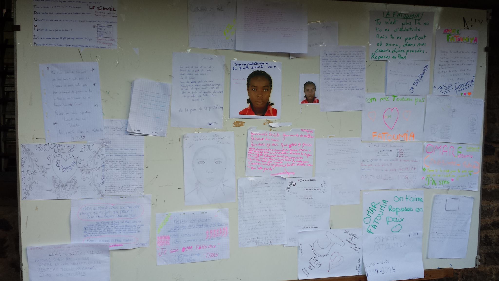 Hommage à Fatoumia au lycée Bamana