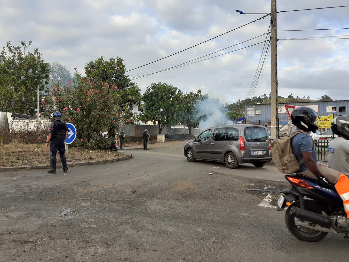 Reprise des caillassages avec l’arrêt des transports scolaires
