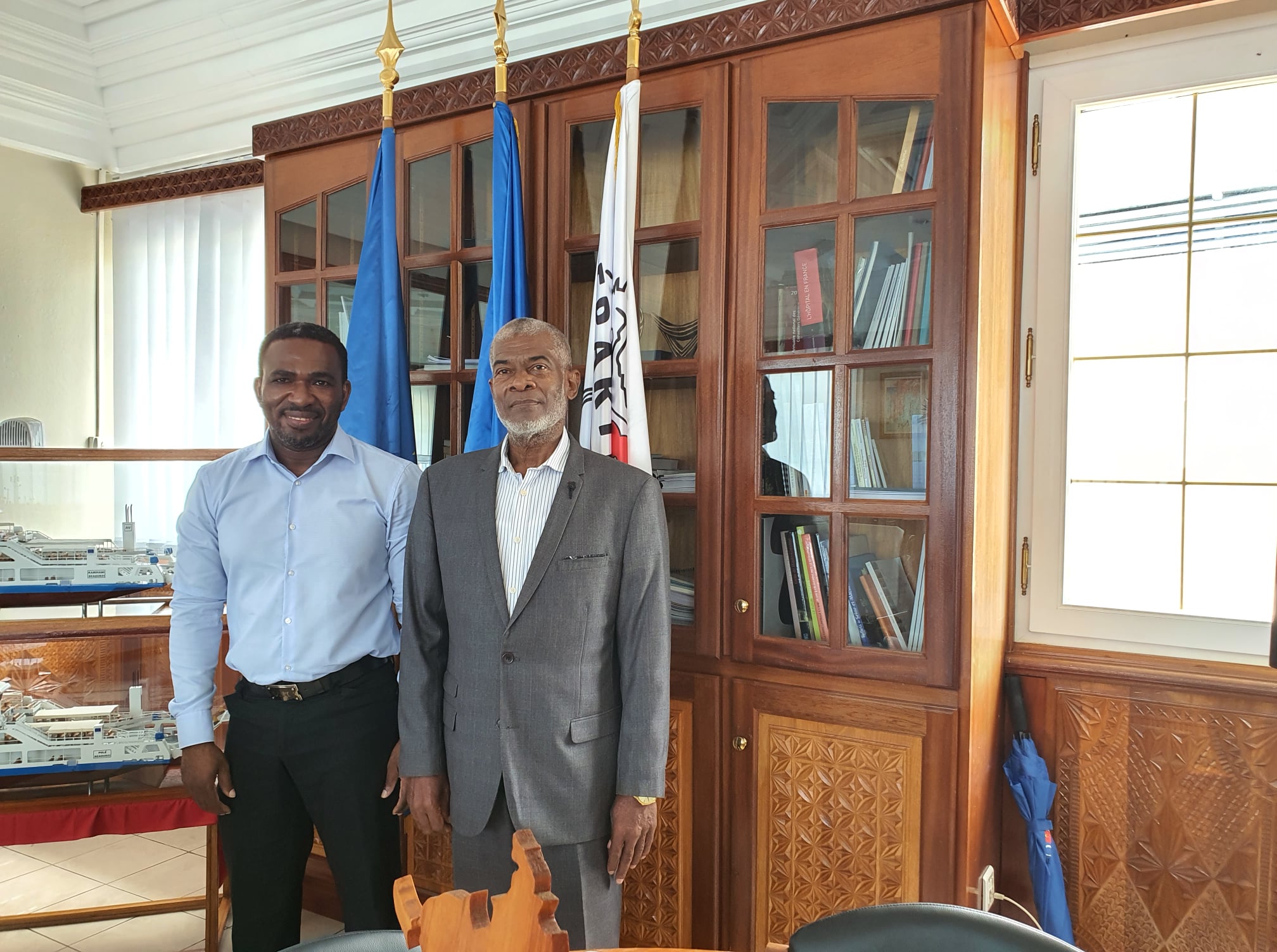 Le Président du Conseil départemental soutient le projet de Thomas M’Saidié