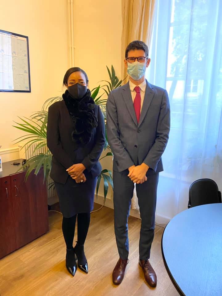 Aminat Hariti au ministère de l’Outre-Mer pour évoquer la question de l’eau