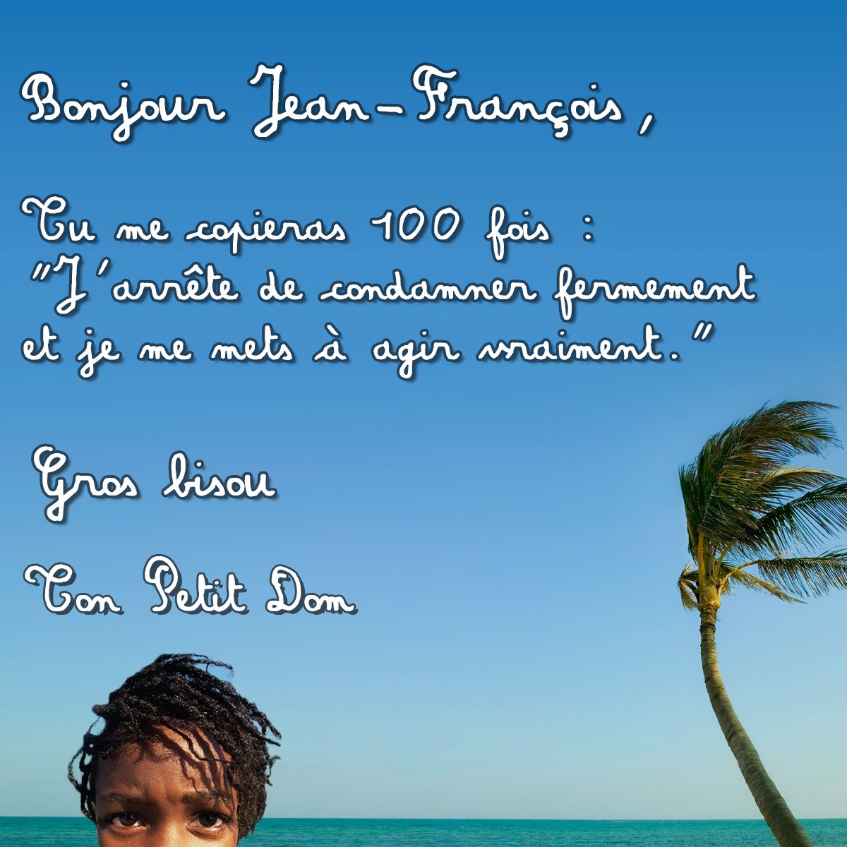 Le Petit Dom refuse “une forme de bonne conscience protocolaire ”