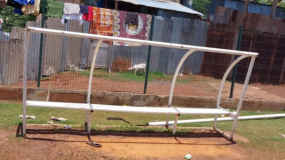 Dégradations de matériels sportifs à Koungou