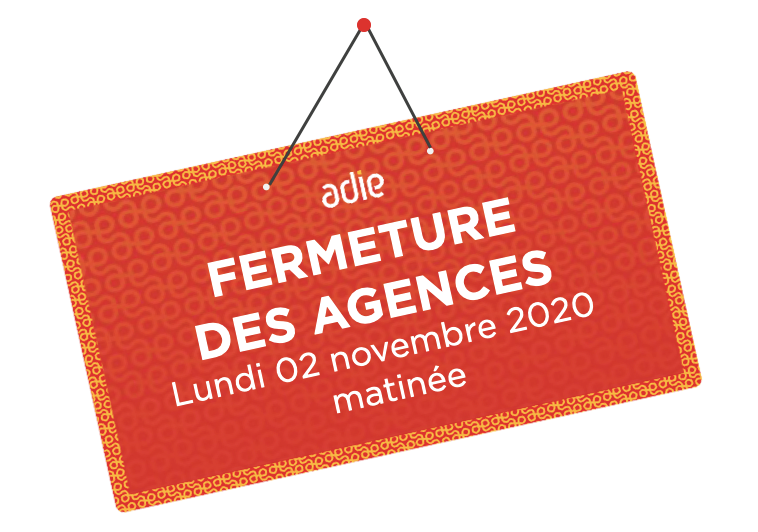 Avis au public fermeture des agences ADIE
