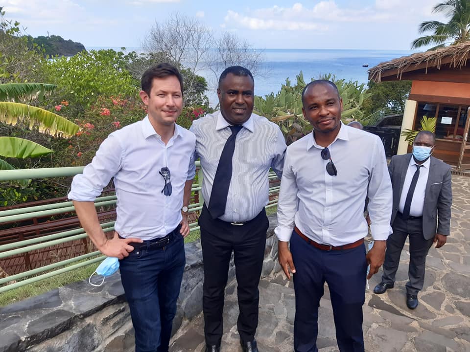 Le patron du PPE en visite à Mayotte