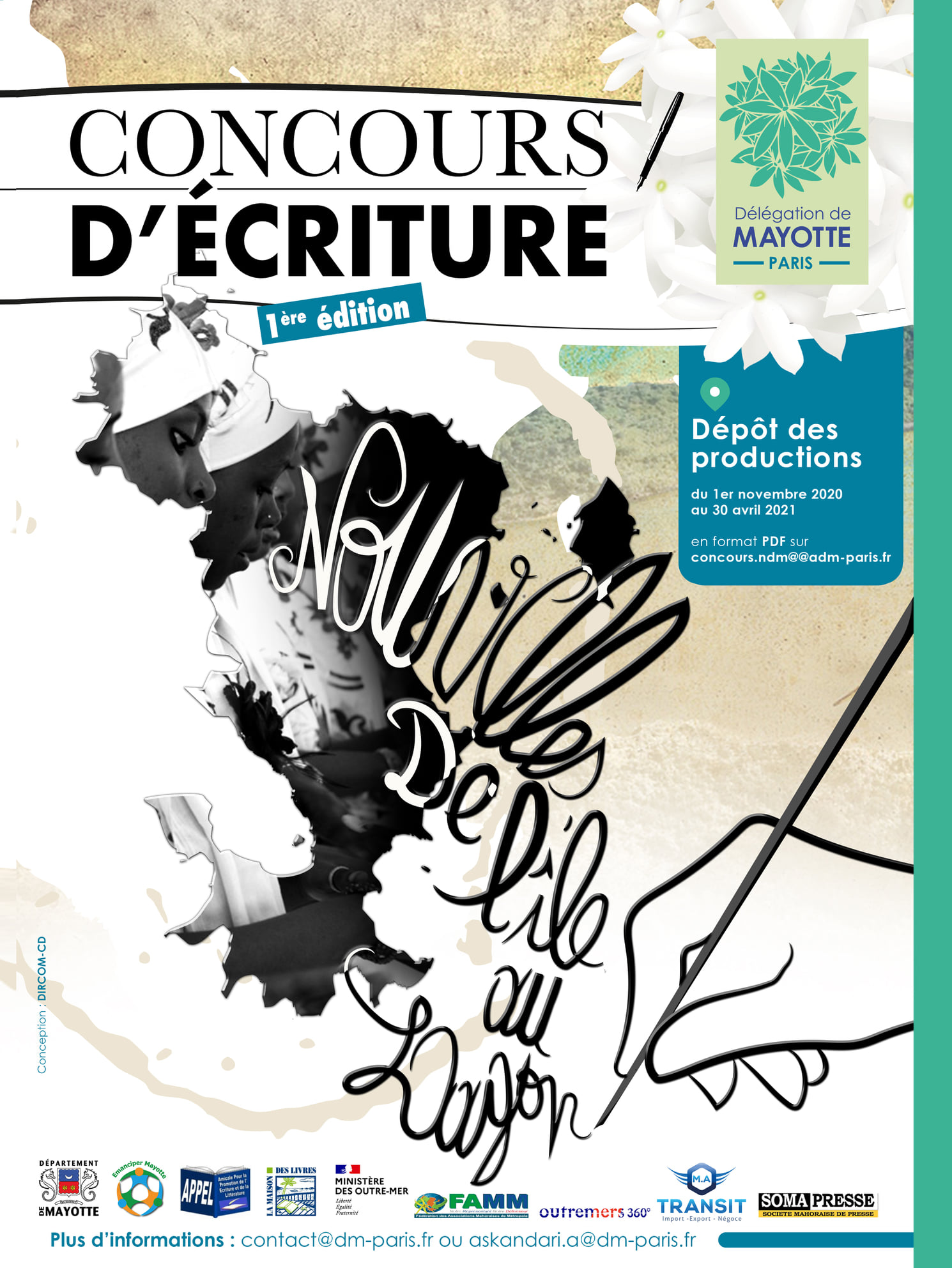 Un concours d’écriture pour raconter Mayotte
