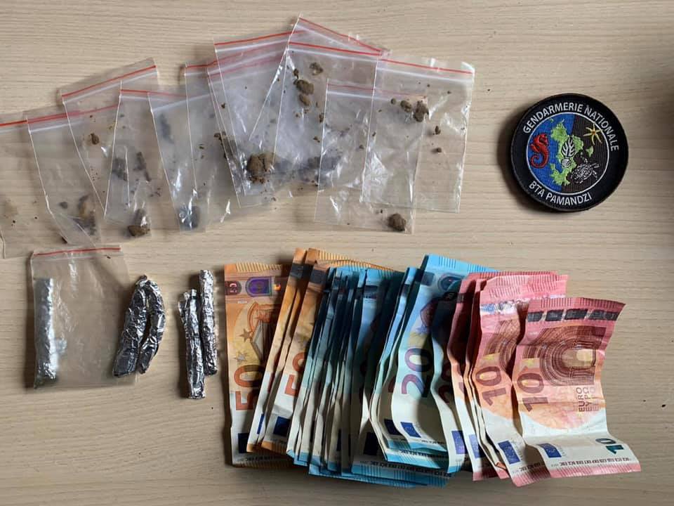 Pamandzi : la gendarmerie saisit 17 grammes de cannabis
