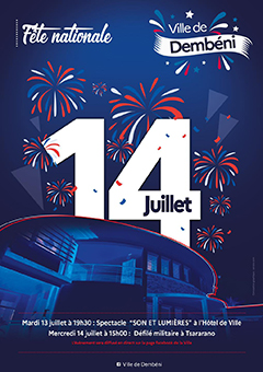 Dembéni se met aussi à l’heure de la fête nationale