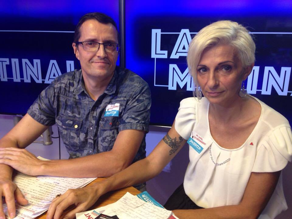 “Le vote utile c’est Melenchon” Chrystel Thourron