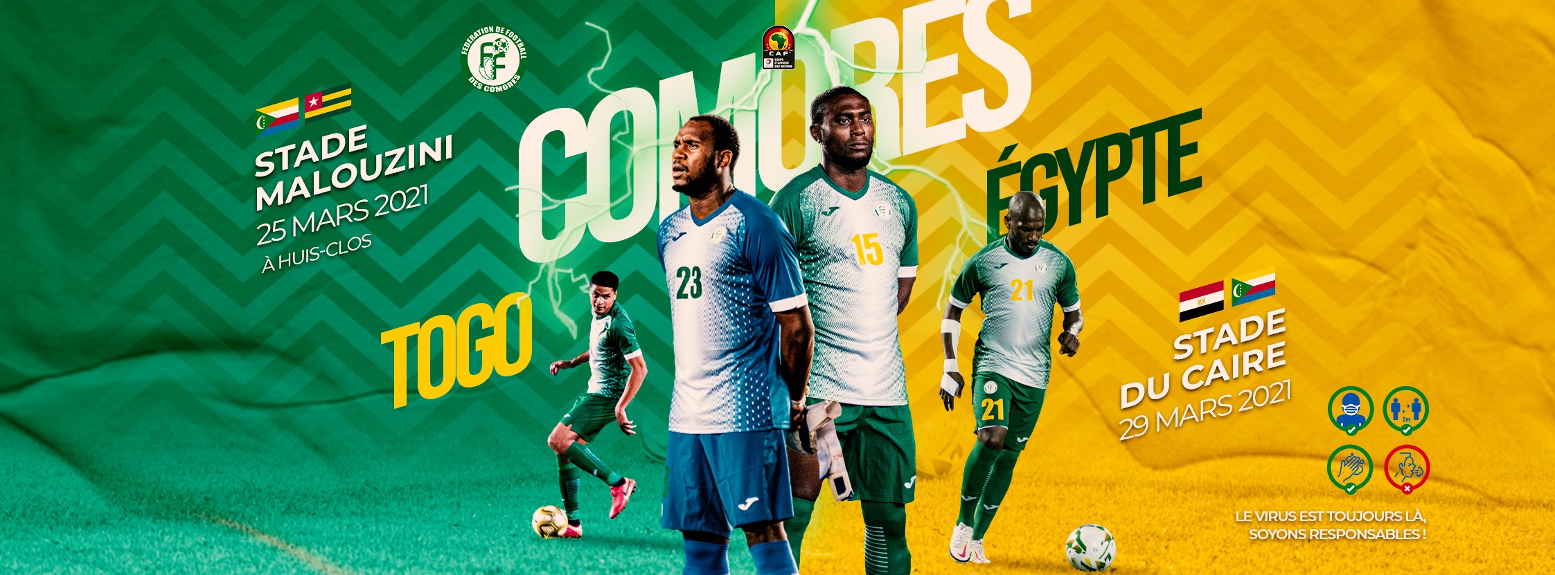 Les Comores vont-elles affréter des jets privés pour rapatrier leurs joueurs ?