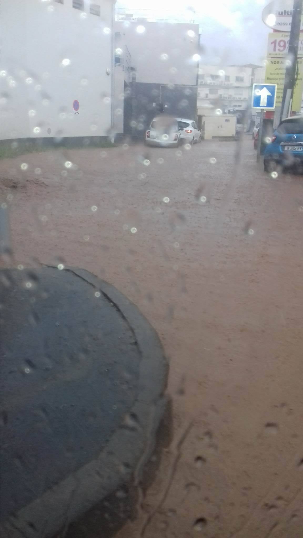 Fortes pluies actuellement sur Mamoudzou