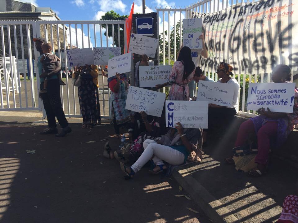 Mouvements sociaux : le Centre Hospitalier de Mayotte bloqué