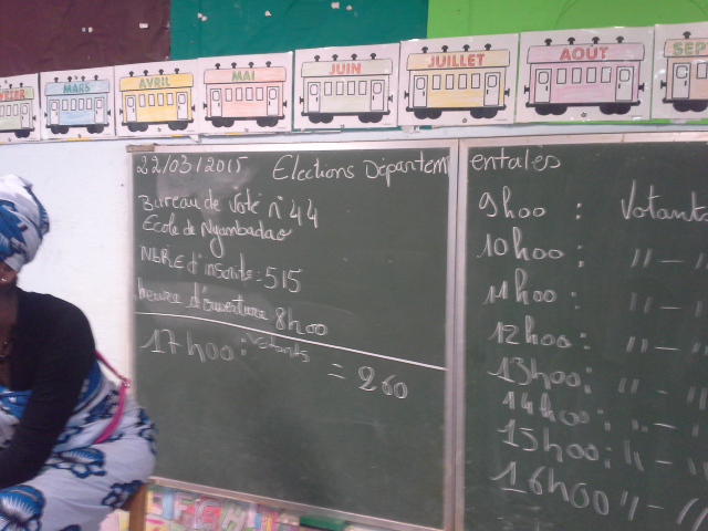 17h43 : point sur les votants à Nyambadao