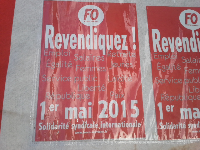 La manif du 1 mai est un flop