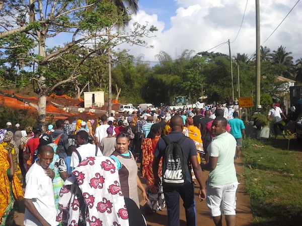 Très forte mobilisation contre la violence à Ouangani