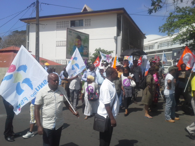 Grève : la manifestation se poursuit