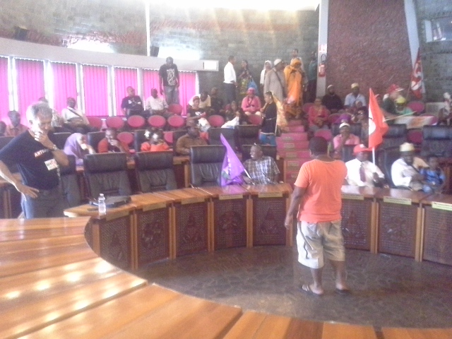 Grève : direction le Conseil départemental