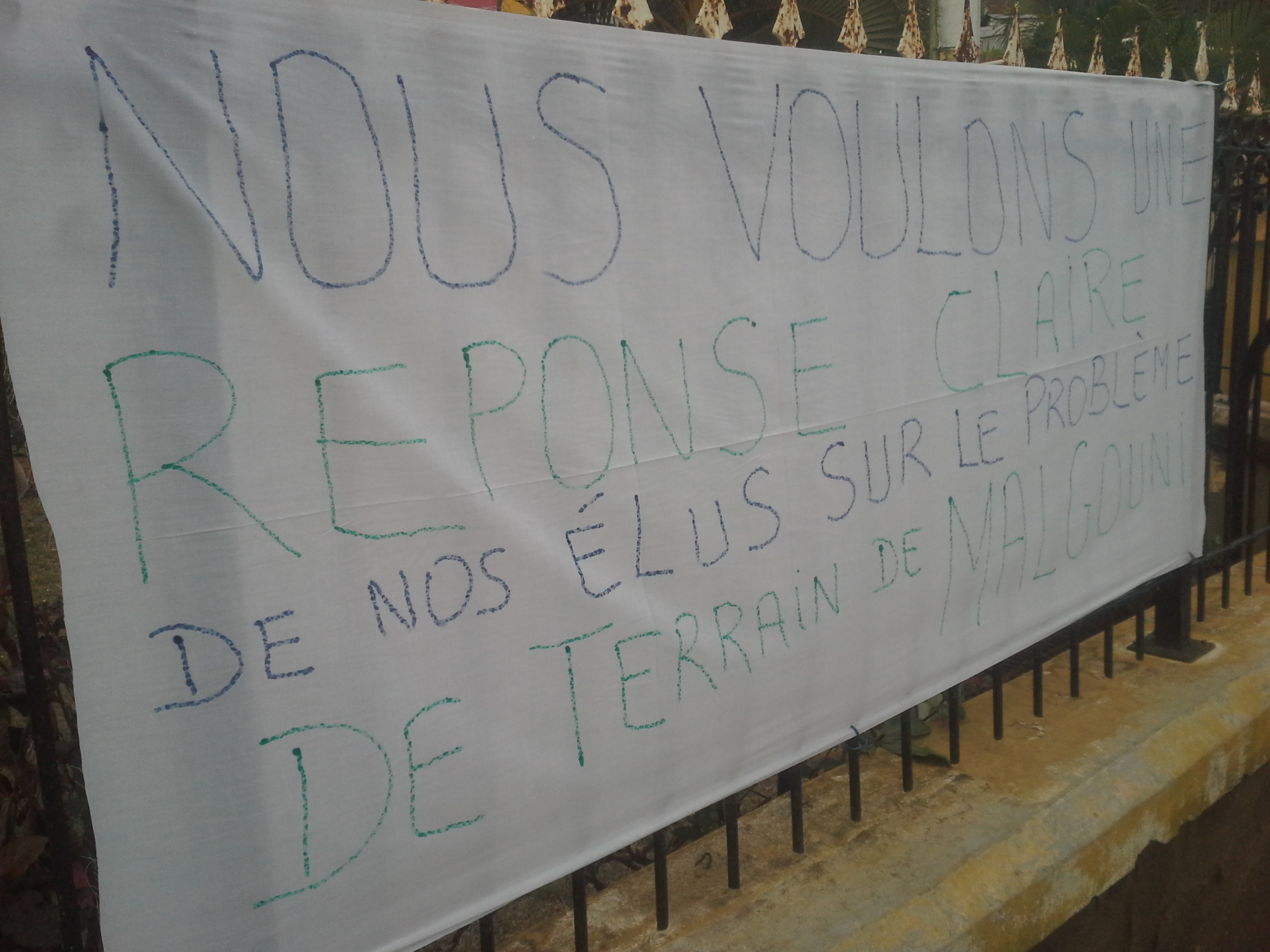 Problème de foncier à Dembéni : les élus interpellés