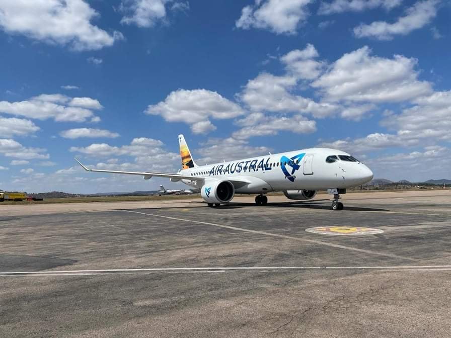 Air Austral a bien atterri à Tana