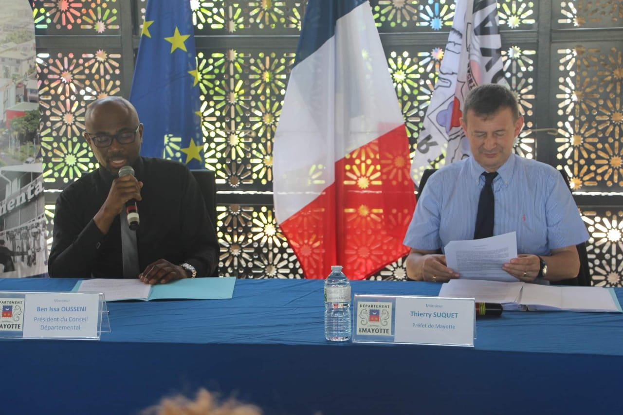 Signature officielle d’un avenant au contrat de convergence et de transformation