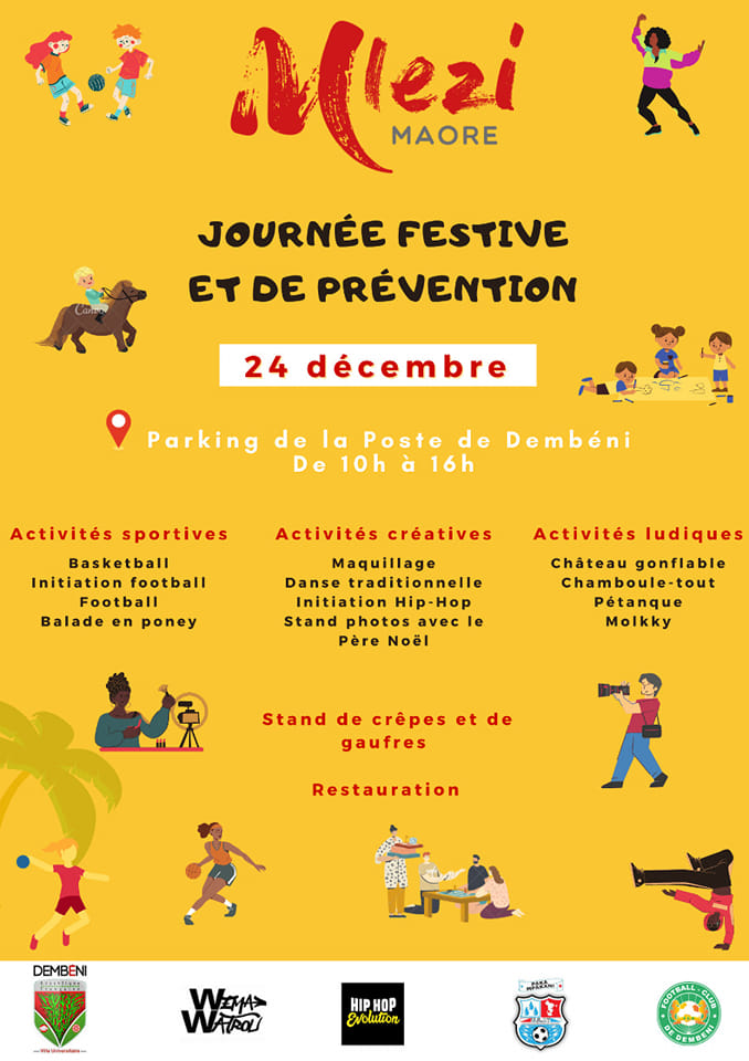 Une journée festive et de prévention à Dembéni