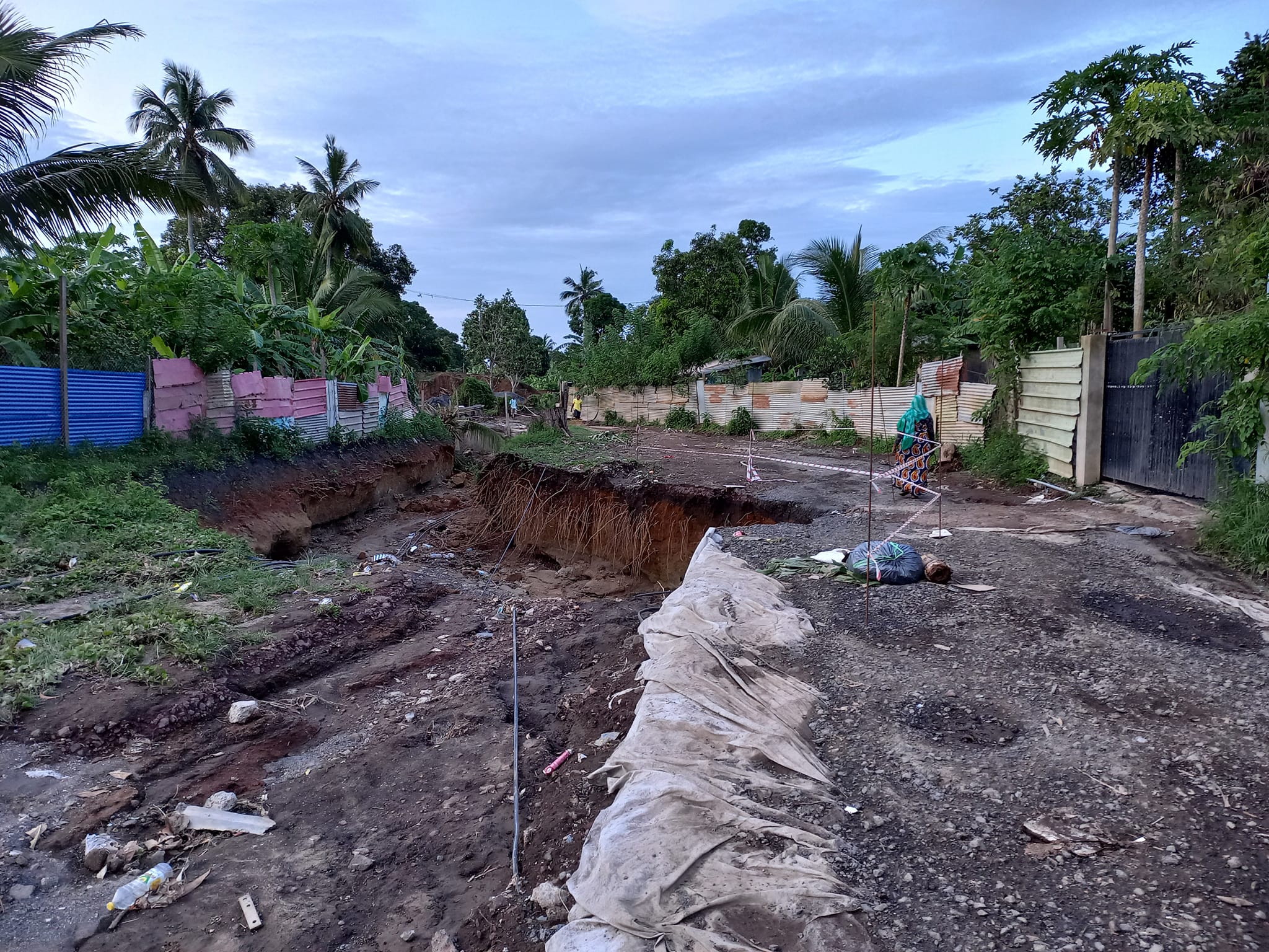 Dzaoudzi aussi a payé le prix fort de l’épisode pluvieux