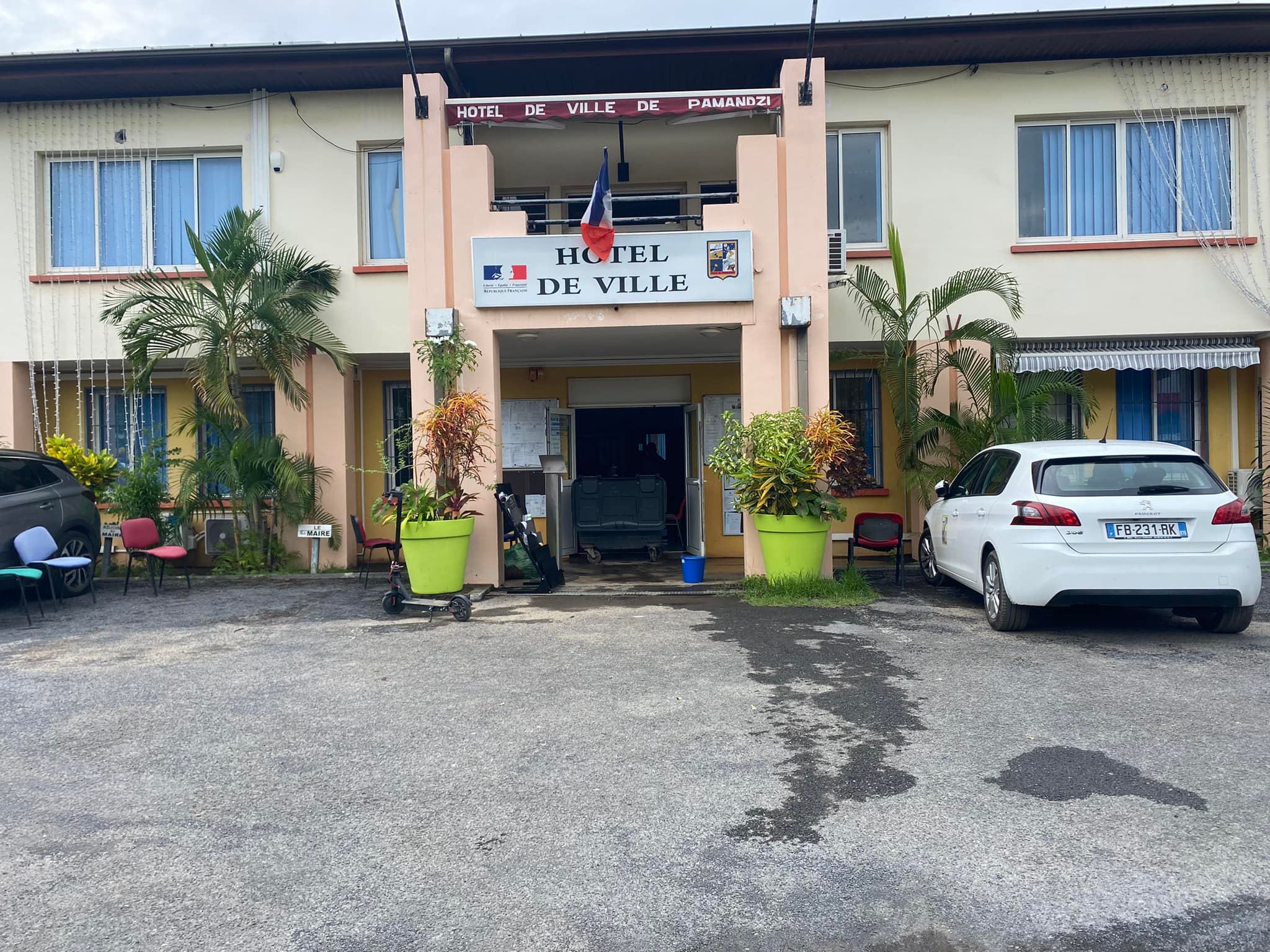 Fermeture exceptionnelle de la mairie de Pamandzi pour cause d’inondations