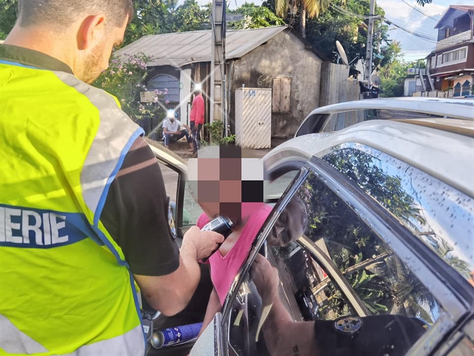 Contrôlé avec 1.24 mg d’alcool dans le sang !