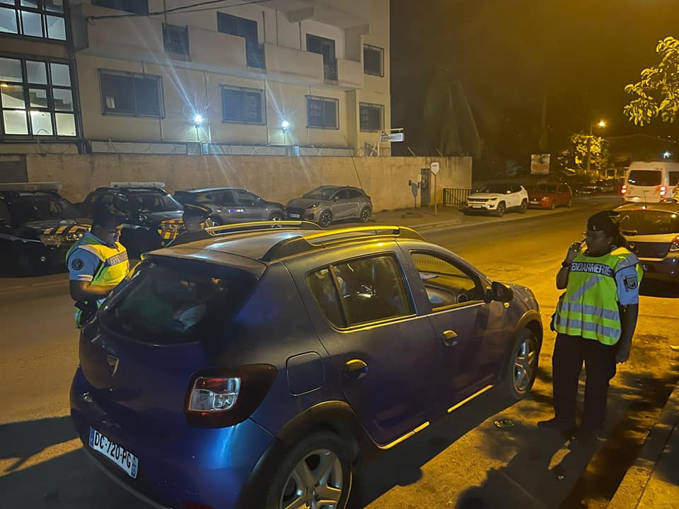 Opération anti-délinquance de nuit