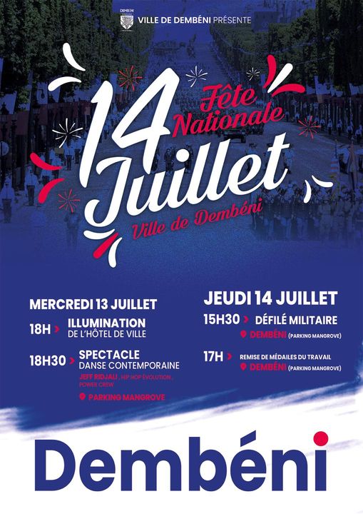 Dembéni fête le 14 Juillet