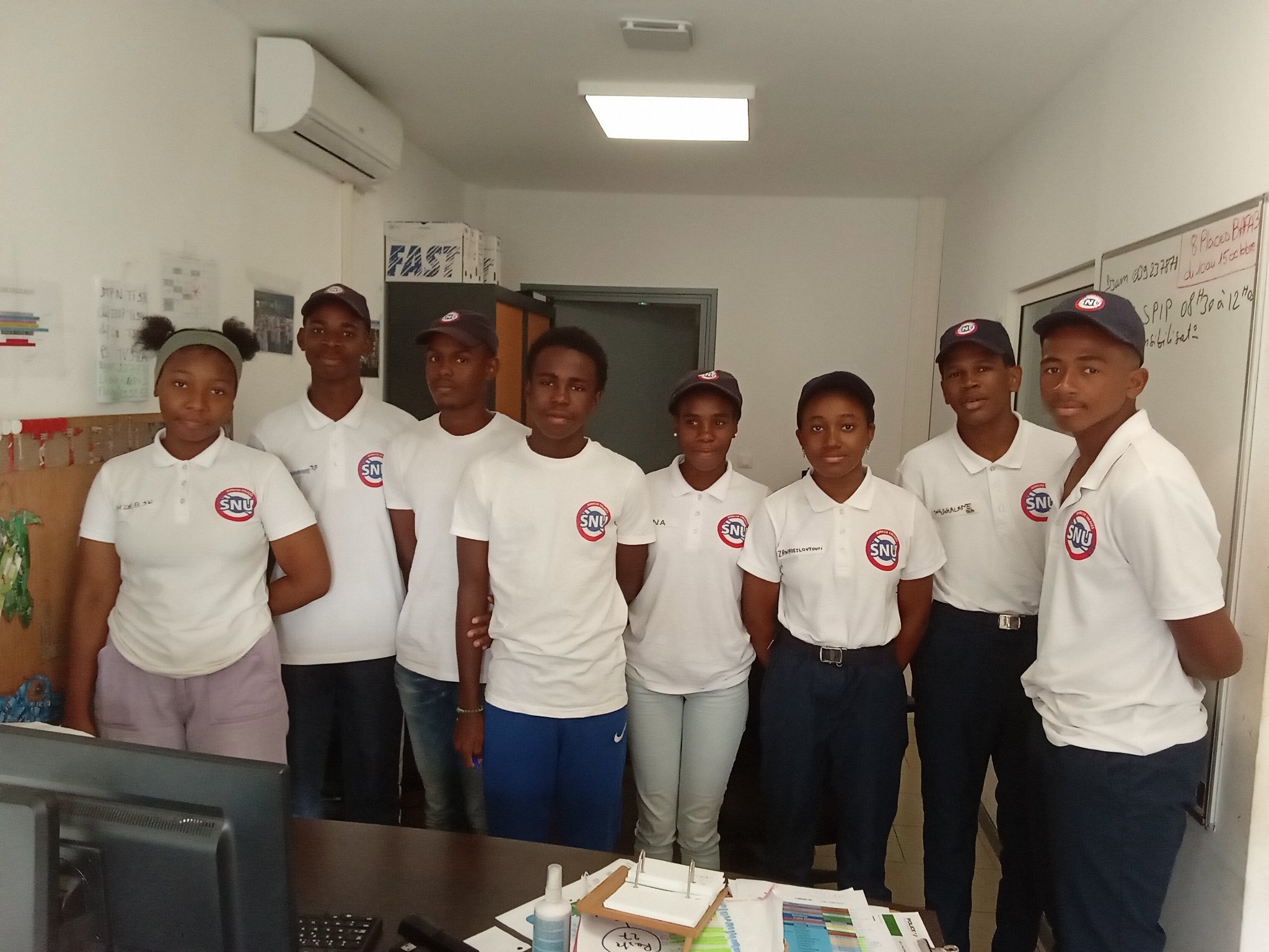 Les jeunes du SNU sont bien présents