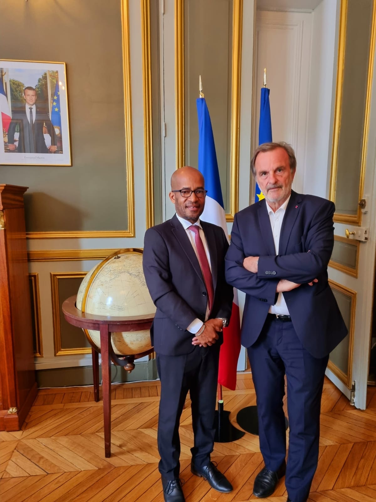 Salime Mdéré rencontre le ministre délégué aux Outre-Mer