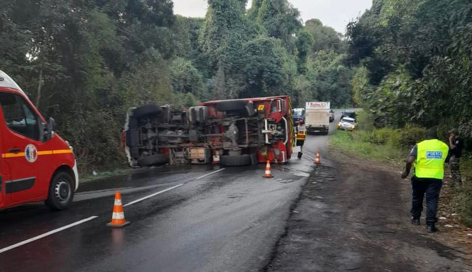 Les pompiers aussi sont victimes des accidents de la route