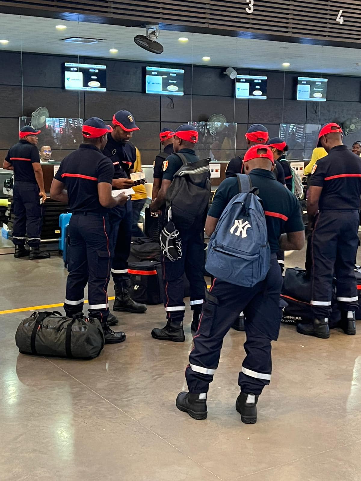 Les soldats du feu mahorais reviennent de métropole
