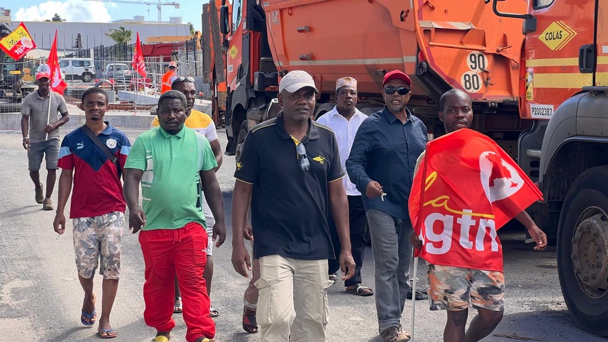 Reprise de la grève chez Colas Mayotte : blocages à craindre