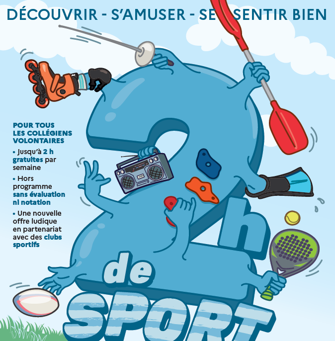 Rentrée scolaire : 2 heures de sport en plus dans 4 collèges mahorais