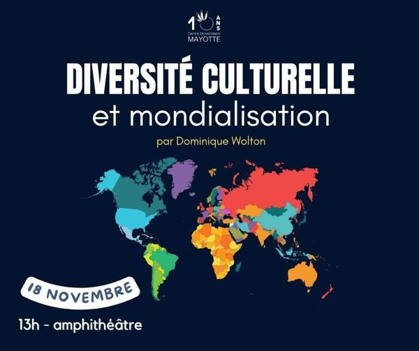 Conférence au CUFR Dembéni sur le thème de la diversité culturelle et la mondialisation￼